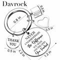 Davrock Electrical Engineering Software Engineer Keychain Silver Small by Deal US