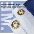 Kasflag Durable 3x5ft Banner Flag 150D Polyester with Brass Grommets by Deal US
