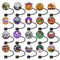 CovCap Compatible Stanley 30&40oz Tumbler Halloween Silicone Straw Covers 10pcs by Deal US