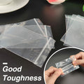 Aubeco 400pcs Clear 3x4in 2mil Plastic Jewelry Zip Bags Resealable by Deal US
