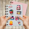 WESILY 50 PCS Summer Teacher Reward Waterproof Vinyl Stickers Cute Beach by Deal US