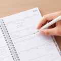 Blue Sky 2025 Weekly Monthly Planner Calendar 5x8 Flexible Cover Wirebound by Deal US
