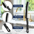 AUDELN Crevice Cleaning Brush 6pcs Hard Bristle Shower Bathroom Tools by Deal US