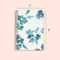 Blue Sky 2025 Weekly Monthly Planner 5x8 Wirebound Frosted Bakah Blue by Deal US