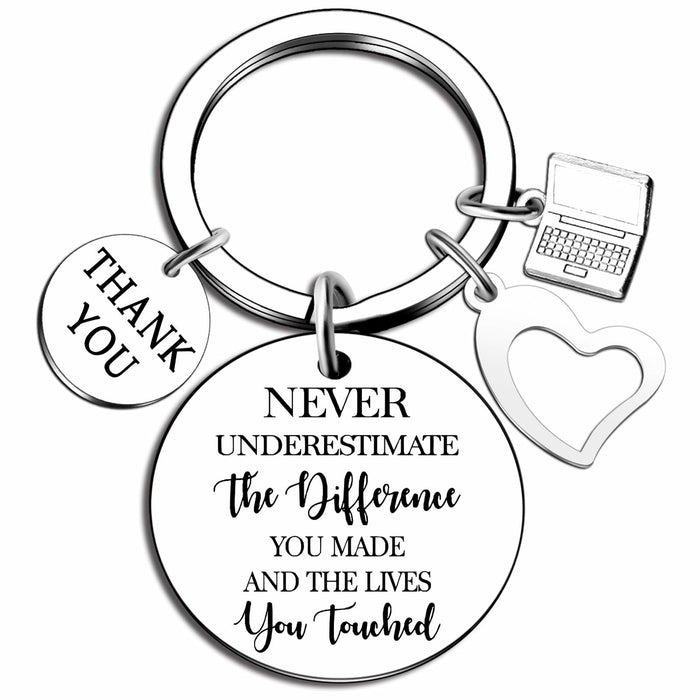 Davrock Electrical Engineering Software Engineer Keychain Silver Small by Deal US
