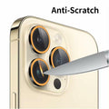 Generic Glow in The Dark iPhone 16 Plus Camera Lens Protector White by Deal US