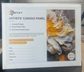 Simetufy Artists' Canvas Panel Oil Acrylic Painting 8x10in 12-Pack Primed Cotton by Deal US