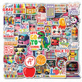 WESILY 50 PCS Summer Teacher Reward Waterproof Vinyl Stickers Cute Beach by Deal US