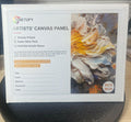 Simetufy Artists' Canvas Panel Oil Acrylic Painting 8x10in 12-Pack Primed Cotton by Deal US