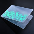 DDOUJOY Plastic Embossing Folders Flowers Leaves Tulips Dandelion 8pcs by Deal US