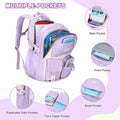 Scothen 4pcs Girls School Backpack Set Lunch Bag & Bottle Back to School by Deal US
