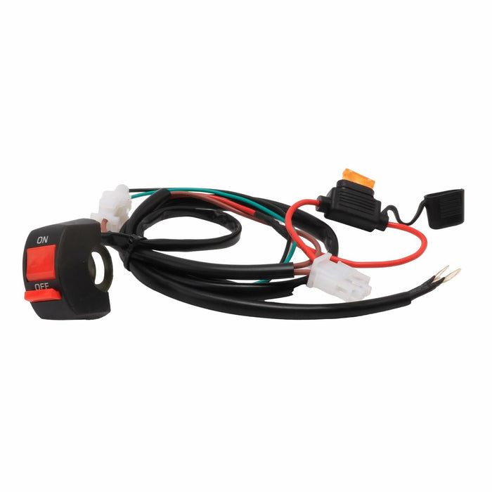Iemiudy Fan Enduro Cable Push Button Switch for KTM Husqvarna GasGas 01-24 by Deal US