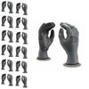 Cordova 6898CGXL Standard Gloves 13-Gauge Gray Polyester Palm Coating 12-Pack XL