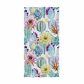 Naanle Tropical Blooming Cactus Guest Hand Towels Leaves Pattern 16x30 Inch by Deal US
