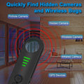 Amyway Portable Hidden Camera Detector Anti Spy GPS Bug Detector Travel by Deal US