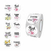 DNYMJBO 500 PCS Thank You Stickers 1 Inch Floral Pattern Designs #A244