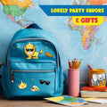 PartyNow Safari Animals Stickers 24-Pack Multicolor Waterproof Paper Kids by Deal US