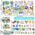 YANEALE Anime Wall Decals 36 Pcs Large Waterproof Removable Cartoon B Stickers by Deal US