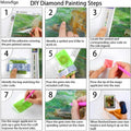 Gblkbhl 5D Diamond Art Painting Kit Full Drill Cartoon 12x16 Wall Decor by Deal US