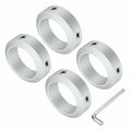 uxcell Set Screw Shaft Collar 50mm Shaft 70mm OD 22mm Thick Aluminum 4pcs by Deal US
