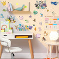 YANEALE Anime Wall Decals 36 Pcs Large Waterproof Removable Cartoon B Stickers by Deal US