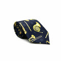Yrassio Musical Instruments Tie Trumpet Saxophone Novelty Skinny Necktie by Deal US