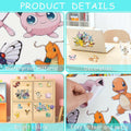 YANEALE Anime Wall Decals 36 Pcs Large Waterproof Removable Cartoon B Stickers by Deal US
