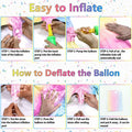 SINBEE Mermaid Foil Number Balloon 40in #9 Birthday Decoration Girls by Deal US