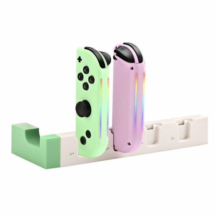 SWTOTK Upgraded Switch Controller Charging Dock for OLED/Lite, 4 Joypads Black by Deal US