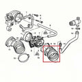 Eolyeea Air Intake Hose BMW 320i 325i 318is 2.0i 2.8i 13541740073 by Deal US