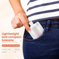 YAIKOAI 10 Pack 100ML Refillable Squeeze Pouches Matte Translucent Travel by Deal US