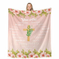 Christian Religious Blanket Baptism Confirmation First Communion 50x60 by Deal US