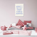 HQPCNGZ Retro Psychology Quotes Poster Canvas Multi 005 12x16in Unframed by Deal US