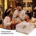 Christian Religious Blanket Baptism Confirmation First Communion 50x60 by Deal US