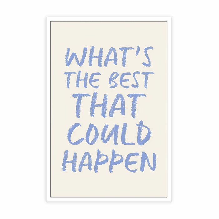 HQPCNGZ Retro Psychology Quotes Poster Canvas Multi 005 12x16in Unframed by Deal US