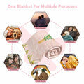 Christian Religious Blanket Baptism Confirmation First Communion 50x60 by Deal US