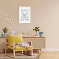 HQPCNGZ Retro Psychology Quotes Poster Canvas Multi 005 12x16in Unframed by Deal US