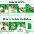 SINBEE 40 Inch Dark Green Number 2 Mylar Foil Balloon Party Decoration by Deal US