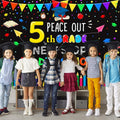 AIBIIN 7x5ft 5th Grade Graduate Backdrop Black Polyester Photography by Deal US