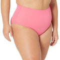 Amazon Essentials Women's High Waist Swim Bottom Hot Pink Size S by Deal US