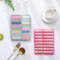 PROVIVID 2 Pack Silicone Mold Chocolate Stick Energy Bars Pink Blue Reusable by Deal US