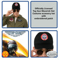 Rubies Top Gun Maverick Costume Hat Adults Men's Black One Size by Deal US