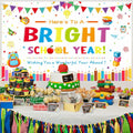 AIBIIN Back to School Photography Backdrop Black 70.8x43.3in Polyester by Deal US