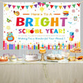 AIBIIN Back to School Photography Backdrop Black 70.8x43.3in Polyester by Deal US