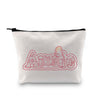 G2TUP You're Never Fully Dressed Without a Smile Makeup Bag Travel Toiletry Bag