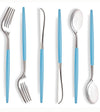 WELLIFE 120pcs Rose Gold Plastic Cutlery Set Forks Knives Spoons Party