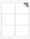MACO Laser/Ink Jet White Cover-All Shipping Labels 3.33x4in 150 Pack by Deal US