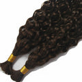 OQNUNQO Curly Wave Synthetic Braiding Hair Extensions 22in 1B Black 150g 2Bundle by Deal US