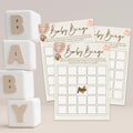 OUDIEA Baby Shower Bingo Cards Teddy Bear Hot Air Balloon 5x7 30 Count by Deal US