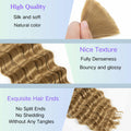 OQNUNQO Curly Wave Synthetic Braiding Hair Extensions 22in 1B Black 150g 2Bundle by Deal US